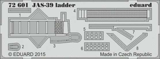 Eduard 72601 1/72 Aircraft- JAS39 Ladder for RVL