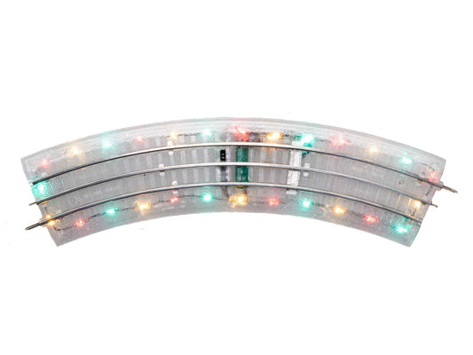 Lionel 6-2025020 O Gauge Lighted FasTrack O36 Curve 4-Pack