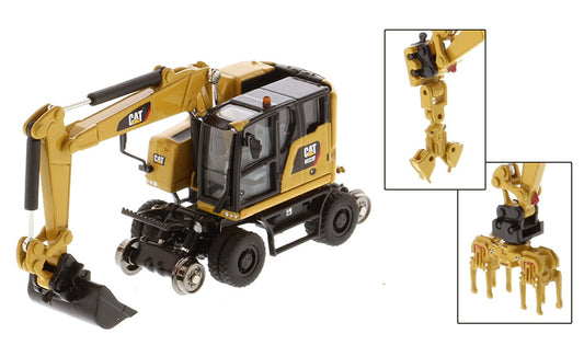 Diecast Masters 85656 1/87 Caterpillar M323F Railroad Excavator