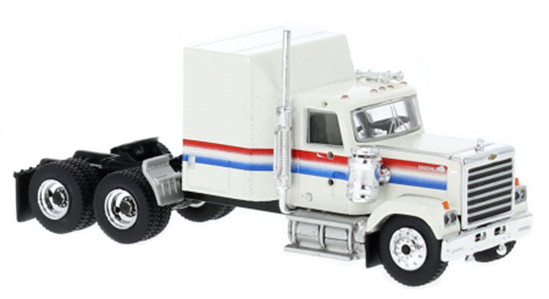 Brekina 85783 1/87 1980 Chevrolet Bison Blue Diecast Tractor