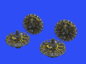 Eduard 648538 1/48 B-17G Engines for HKM (PE & Resin)