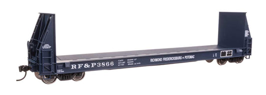 Walthers Proto 104531 HO Scale 50' Sieco Pulpwood Flatcar - Ready to Run -- Rich