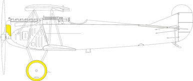 Eduard CX599 1/72 Mask Fokker D VII (OAW) Weekend for EDU