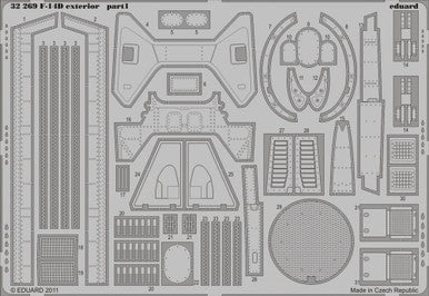 Eduard 32269 1/32 F-14D Exterior for Trumpeter