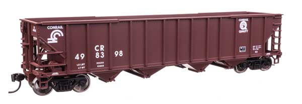 Walthers Mainline 57810 HO Scale 50' 100-Ton 4-Bay Hopper - Ready to Run -- Conr
