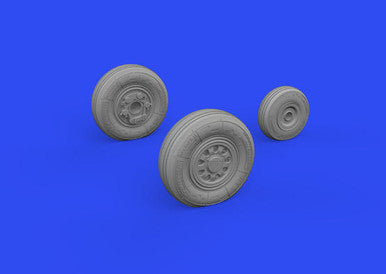 Eduard 648819 1/48 Brassin F-35B Wheels for Italeri