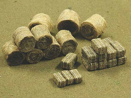 Bachmann 32502 HO Scale SceneScapes Hay Bale Bundles pkg(35)