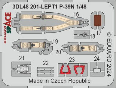 Eduard 3DL48201 1/48 P-39N Space for ARMA HOBBY