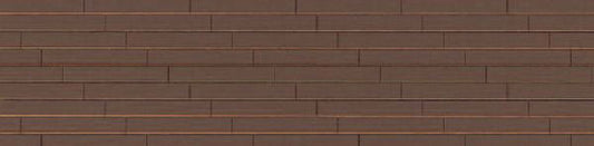 Preiser 19576 HO Scale Parquet Flooring or Wall Dark Brown 3-3/4