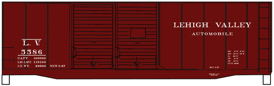 Accurail 3642 Ho 40' Dbl Door Boxcar Lv