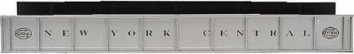 Atlas Model Railroad 891 HO Scale Decorated Plate Girder Bridge w/Code 100 Track -- New York Central (silver, black)
