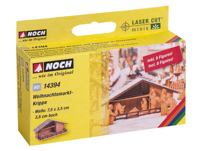 Noch 14394 HO Scale Christmas Nativity Scene Laser-Cut Kit