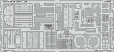 Eduard 481019 1/48 Exterior for ZVE Photo Etch Detail Set