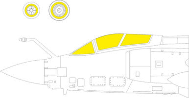 Eduard EX1035 1/48 Buccaneer S.2B TFace Canopy Mask Set