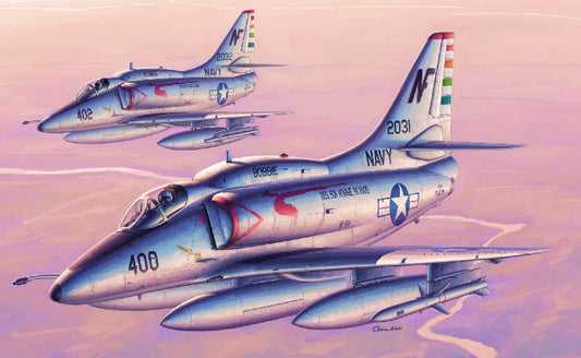 Trumpeter Scale Models 2267 1/32 A4F Skyhawk Attack Aircraft