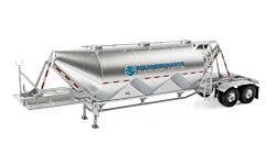 Walthers SceneMaster 949-2622 HO Dry Bulk Trailer Polymerchant