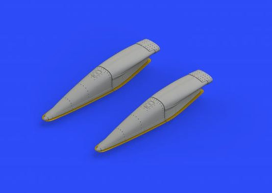 Eduard 648301 1/48 Aircraft- F8E Crusader Air Intakes for HSG (Photo-Etch & Resi