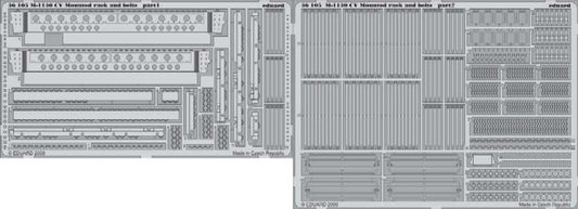 Eduard 36105 1/35 Armor- M1130 CV Mounted Rack & Belts for TSM