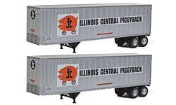 Walthers SceneMaster 949-2506 HO 40' Trailmobile Illinois Central