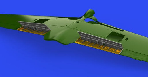 Eduard 648807 1/48 Aircraft- A6M3 Type 22 Landing Flaps for EDU (Photo-Etch & Re