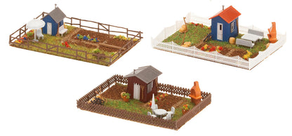 Faller 272551 N Scale Allotment Garden Set 2 Model Kit