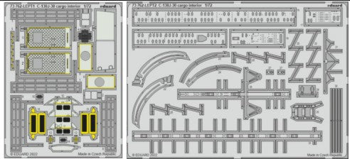 Eduard 73762 1/72 Aircraft- C130J30 Interior for ZVE (Painted)