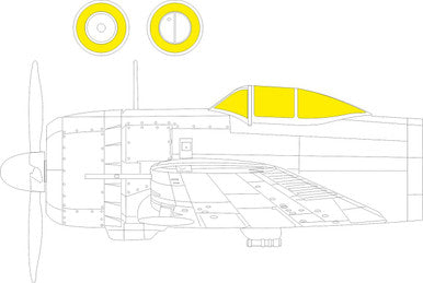 Eduard CX685 1/72 Ki-43-II MASK for ARMA HOBBY Kit