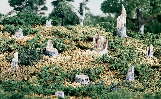 Woodland Scenics S32 All Scale Broken Stumps