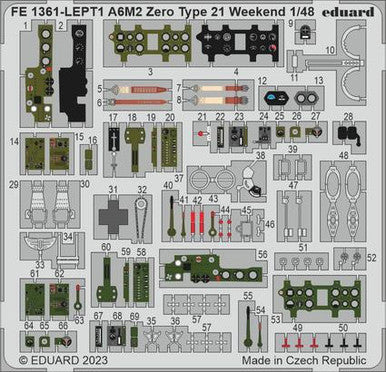 Eduard FE1361 1/48 Zero Type 21 Weekend for Eduard