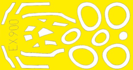 Eduard EX900 1/48 Mask Aircraft- F35B for ITA