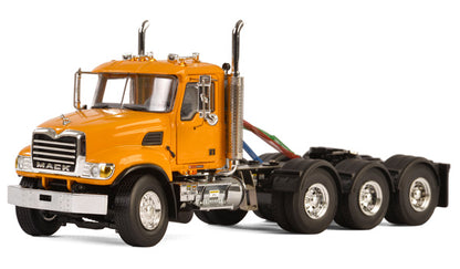 WSI 33-2019 1/50 Mack Granite 8x4 Day Cab, Yellow, Cab Only