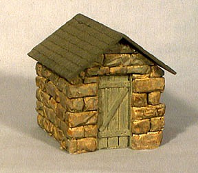 Banta Model Works 2077 HO Scale Dynamite Shed Kit
