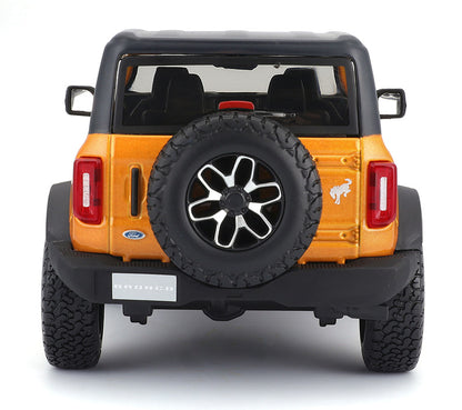 Maisto 31530OR 1/24 2021 Ford Bronco Badlands Two Doors, Orange