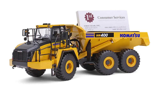 First Gear 50-3347B 1/50 Scale Komatsu Hm400-5 Dump Business Card Holder