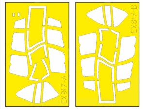 Eduard EX847 1/48 Mask Aircraft- OV10D+ TFace for ICM