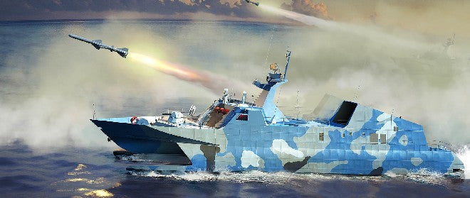 Trumpeter Scale Models 108 1/144 PLA Chinese Navy Type 22 Missile Boat