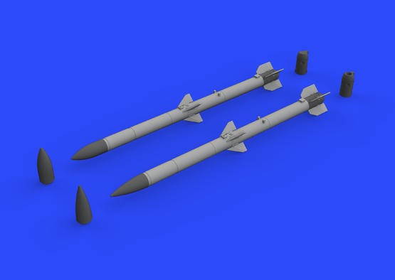 Eduard 632133 1/32 Aircraft- AIM120C AMRAAM (Decals & Resin)