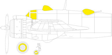 Eduard EX1149 1/48 Beaufighter Mk.VI TFace MASK for REVELL