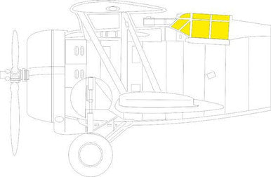 Eduard EX892 1/48 Mask F3F-2 TFace Canopy Mask Set for Academy