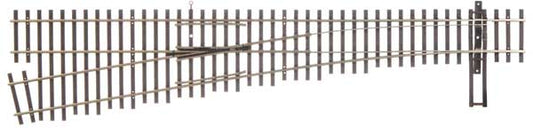 Walthers Track 948-70017 HO Scale Code 70 Nickel DCC Number 6 Turnout Left Hand