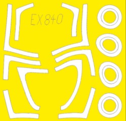 Eduard EX840 1/48 Mask Aircraft- F/A18F for MGK