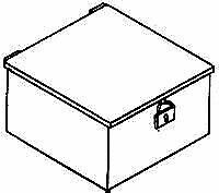 Details West GB-910 HO Scale Battery Vaults -- Medium