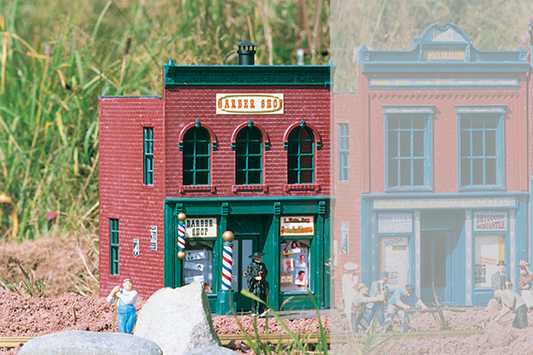 Piko 62219 G Scale Davids Barber Shop Building Kit