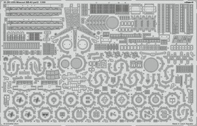 Eduard 53293 1/350 USS Missouri BB-63 Part 2 for Hobby Boss