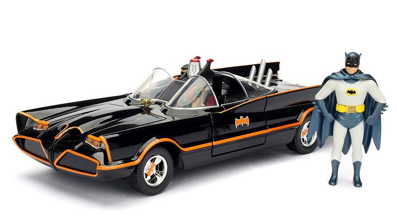 Jada Toys 30873 1/24 Scale 1966 Classic Tv Series Batmobile
