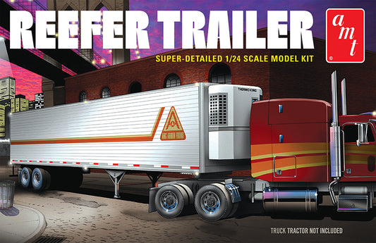 AMT 1170 1/24 Reefer Trailer Plastic Model Kit