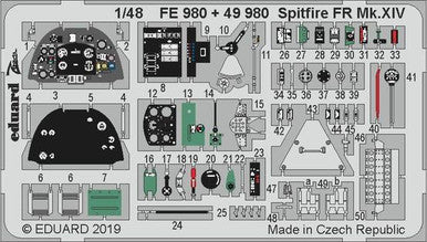 Eduard FE980 1/48 Spitfire FR Mk.XIV for Airfix