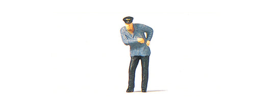 Preiser 28038 HO Scale Locomotive Engineer Figure