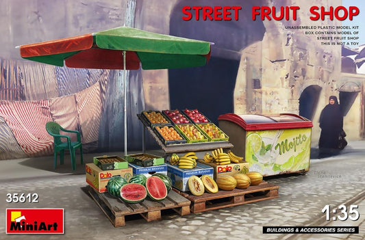 Miniart Models 35612 1/35 Street Fruit Shop