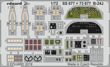 Eduard SS677 1/72 B-24J 1/72